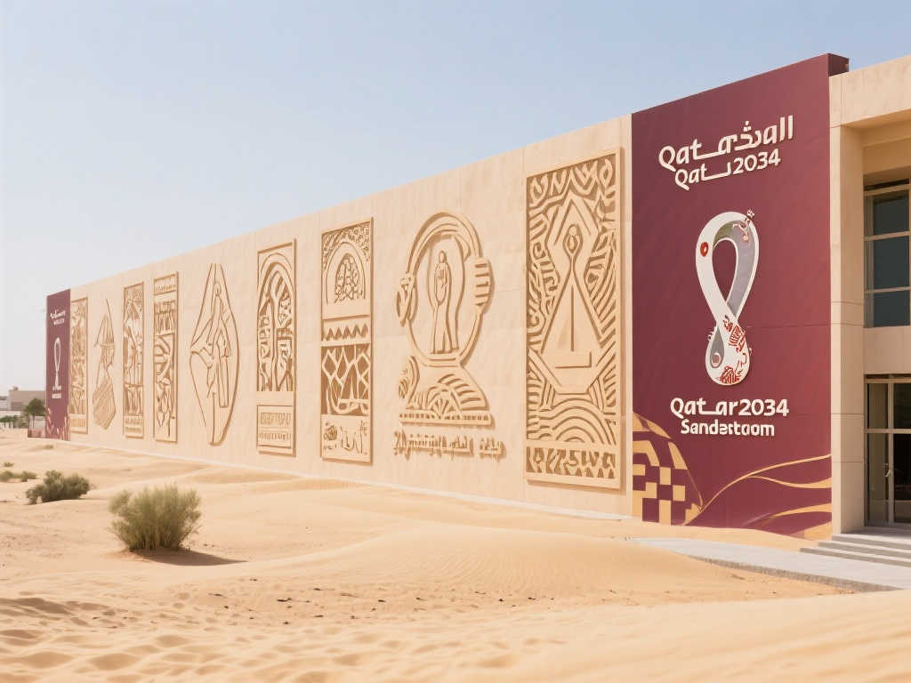 抢先探秘2034沙特世界杯赛场：马赫迪体育学院揭秘！