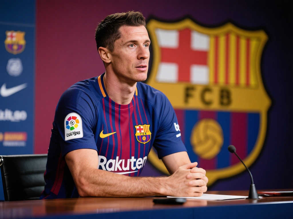 巴萨再出招！即将与莱万商讨薪资调整问题