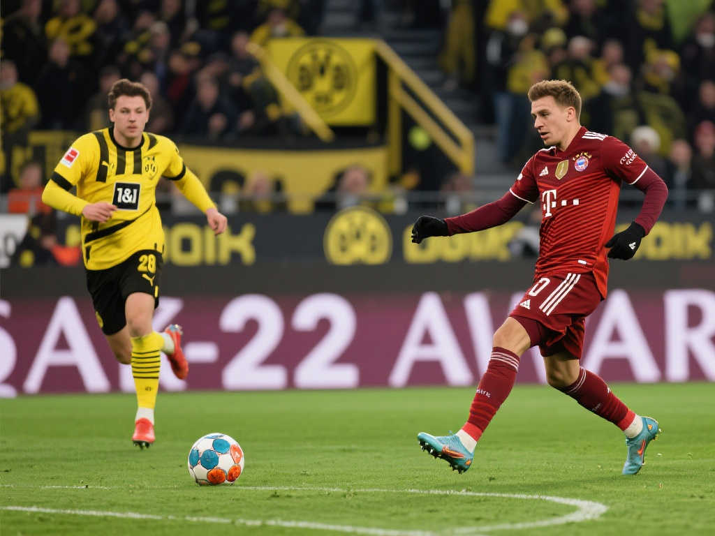 【德甲】格纳布里独闯龙门，拜仁主场与多特蒙德握手言和2-2